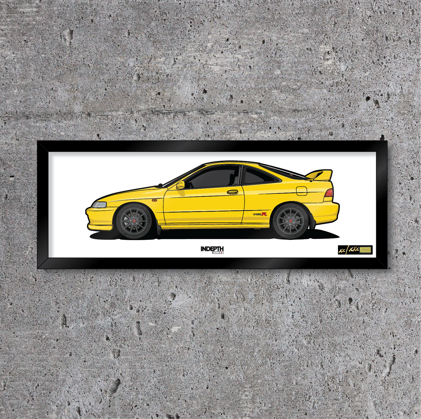Honda Integra Type-R Yellow
