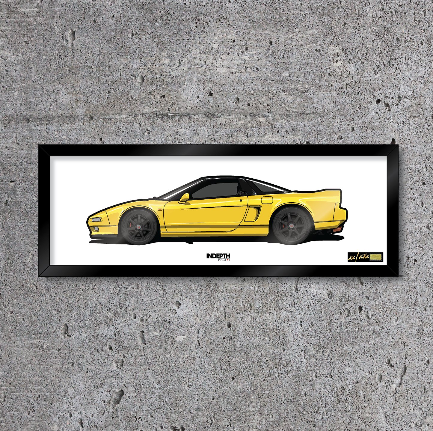 Honda NSX-R Yellow Pearl