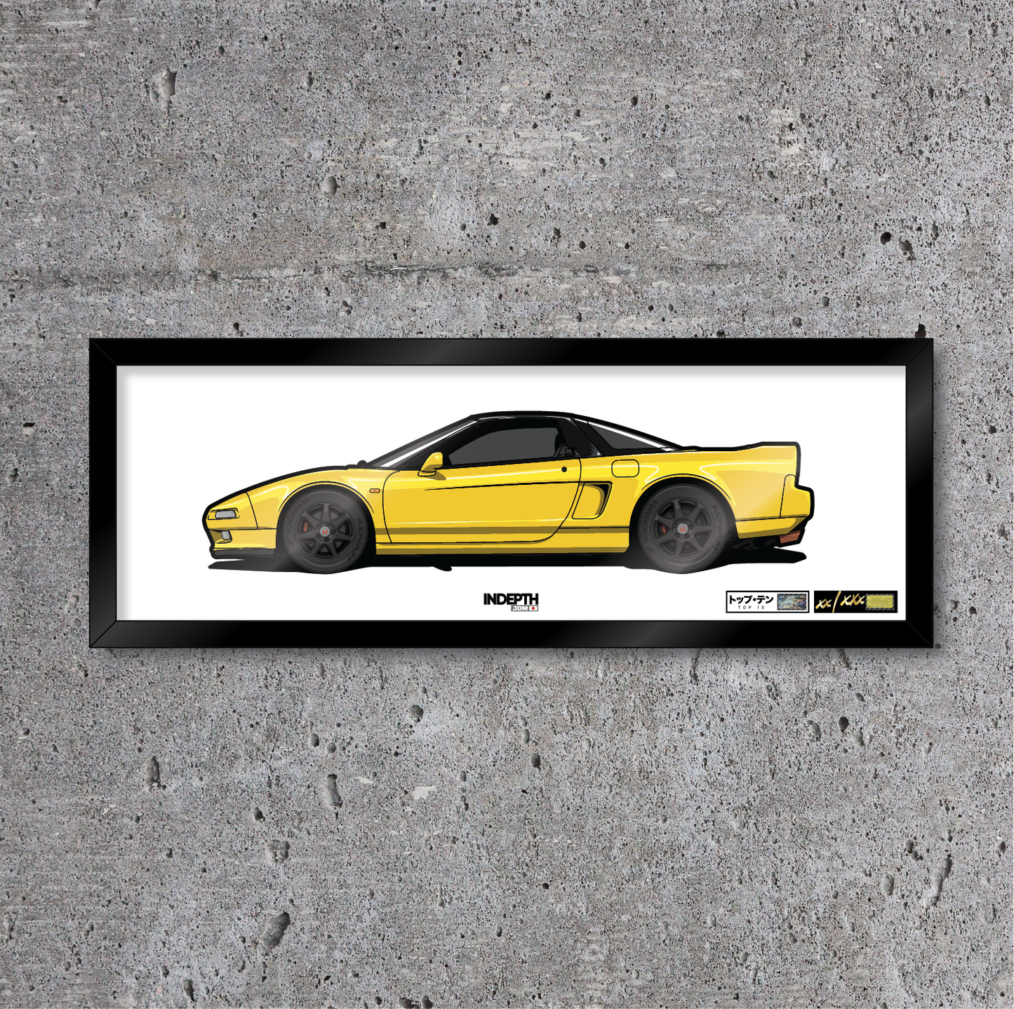 Honda NSX-R Yellow Pearl - Top 10