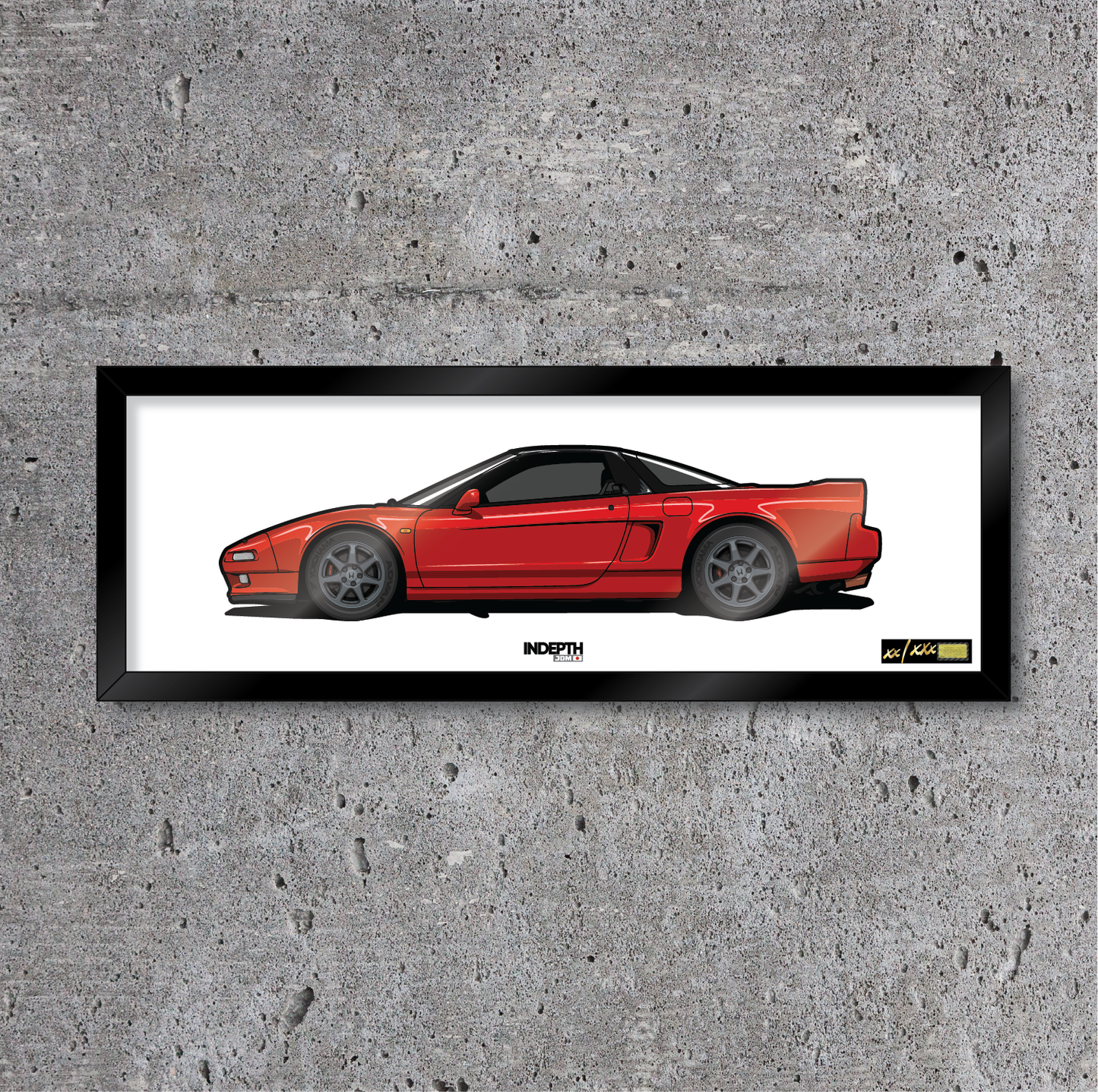 Honda NSX-T Formula Red