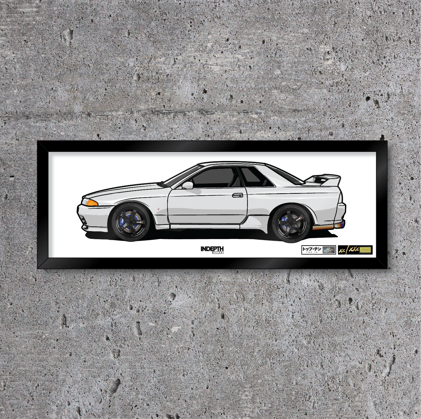 Nissan Skyline R32 GTR - Crystal White - Top 10