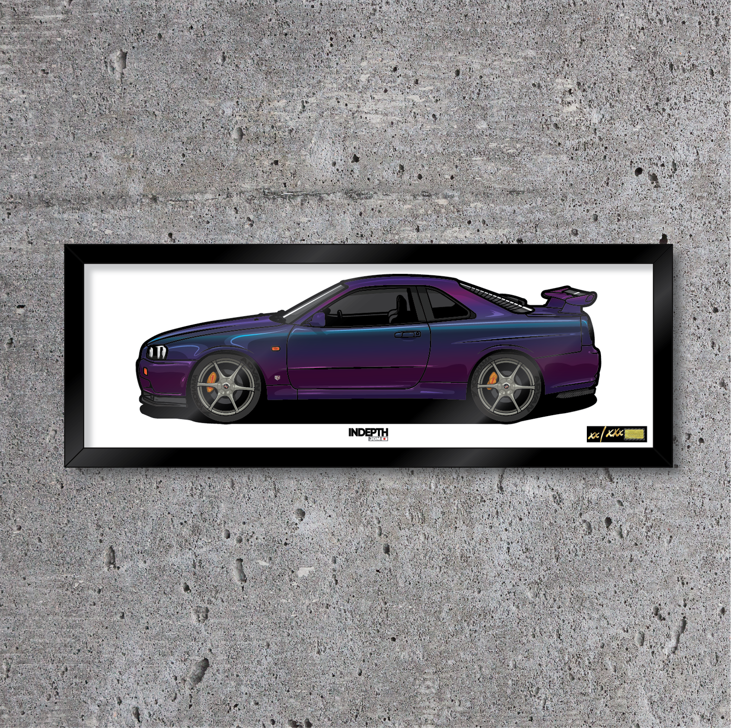 Nissan Skyline R34 GT-R - Midnight Purple 2