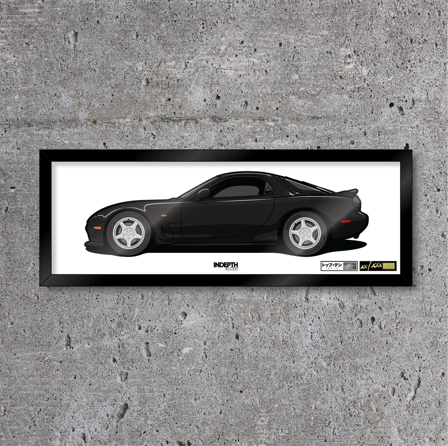 Mazda FD RX7 Brilliant Black- Top 10
