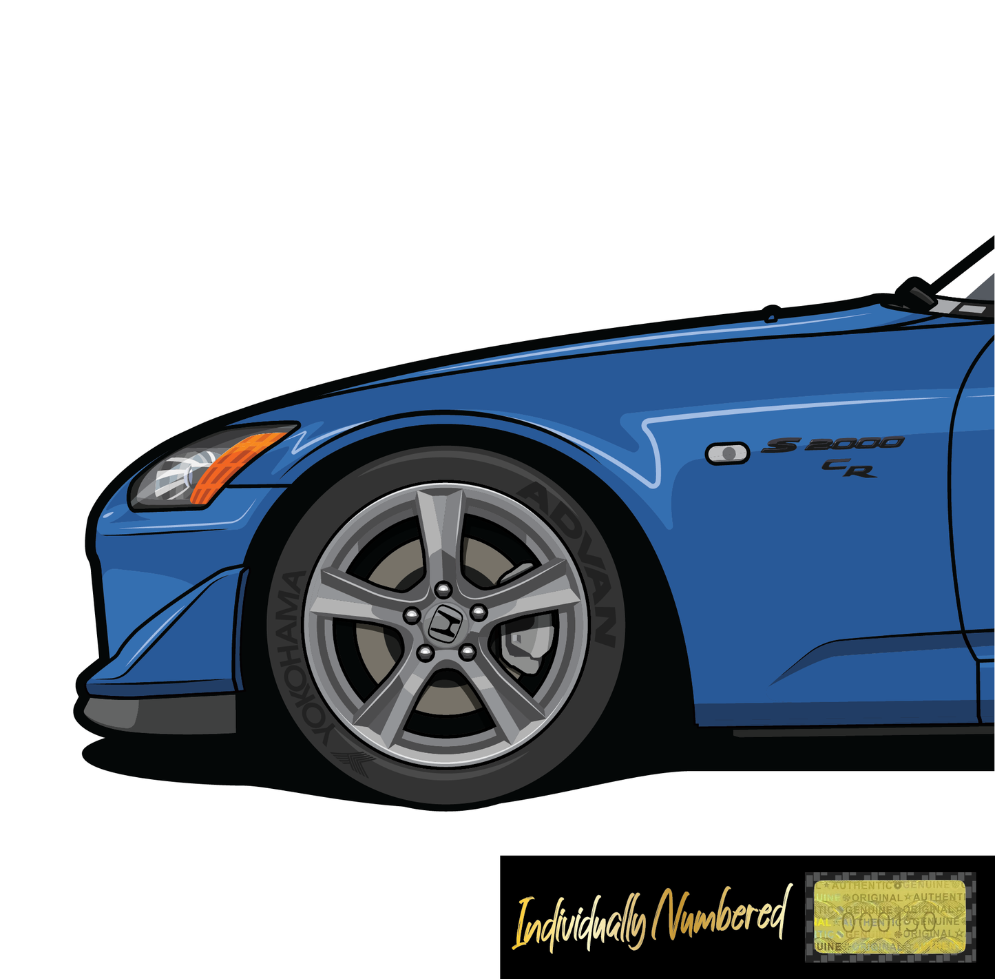 Honda S2000 CR Apex Blue Pearl