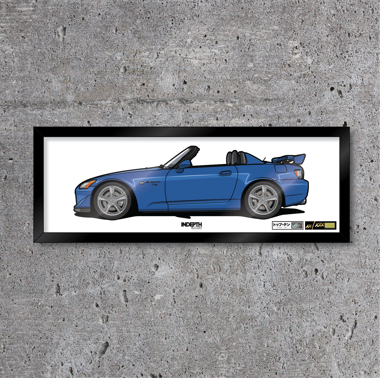 Honda S2000 CR Apex Blue Pearl - Top 10