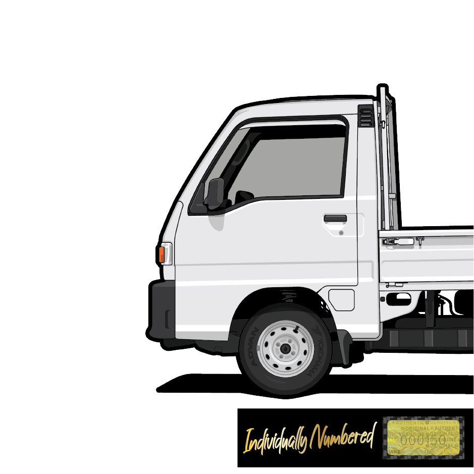 Subaru Sambar White