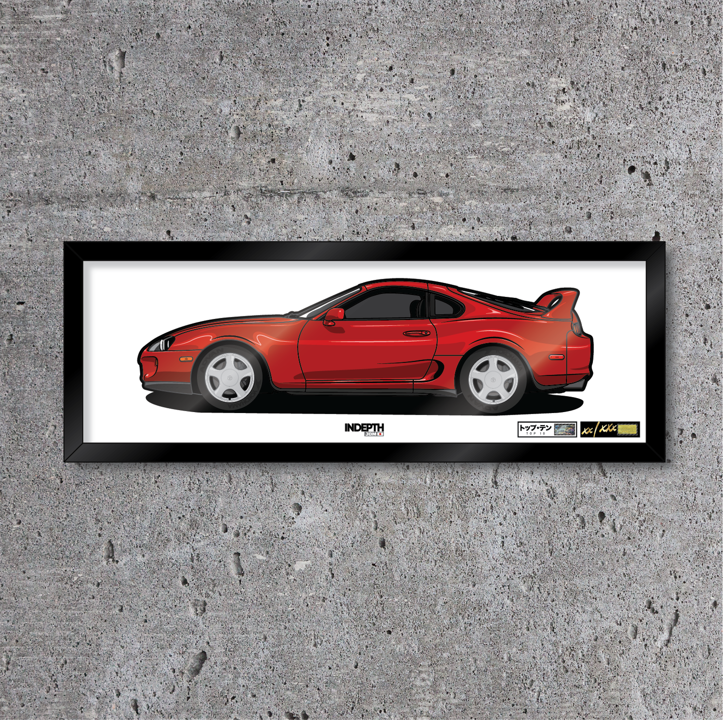 Toyota MK4 Supra - Renaissance Red - Top 10