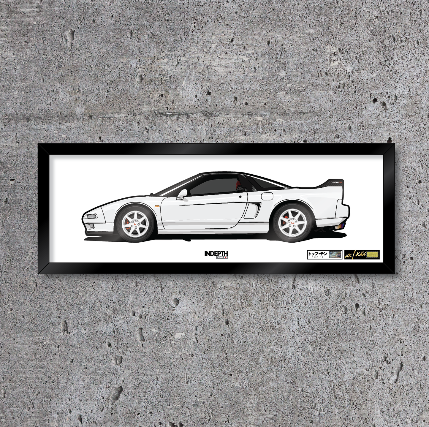 Honda NSX-R Championship White - Top 10
