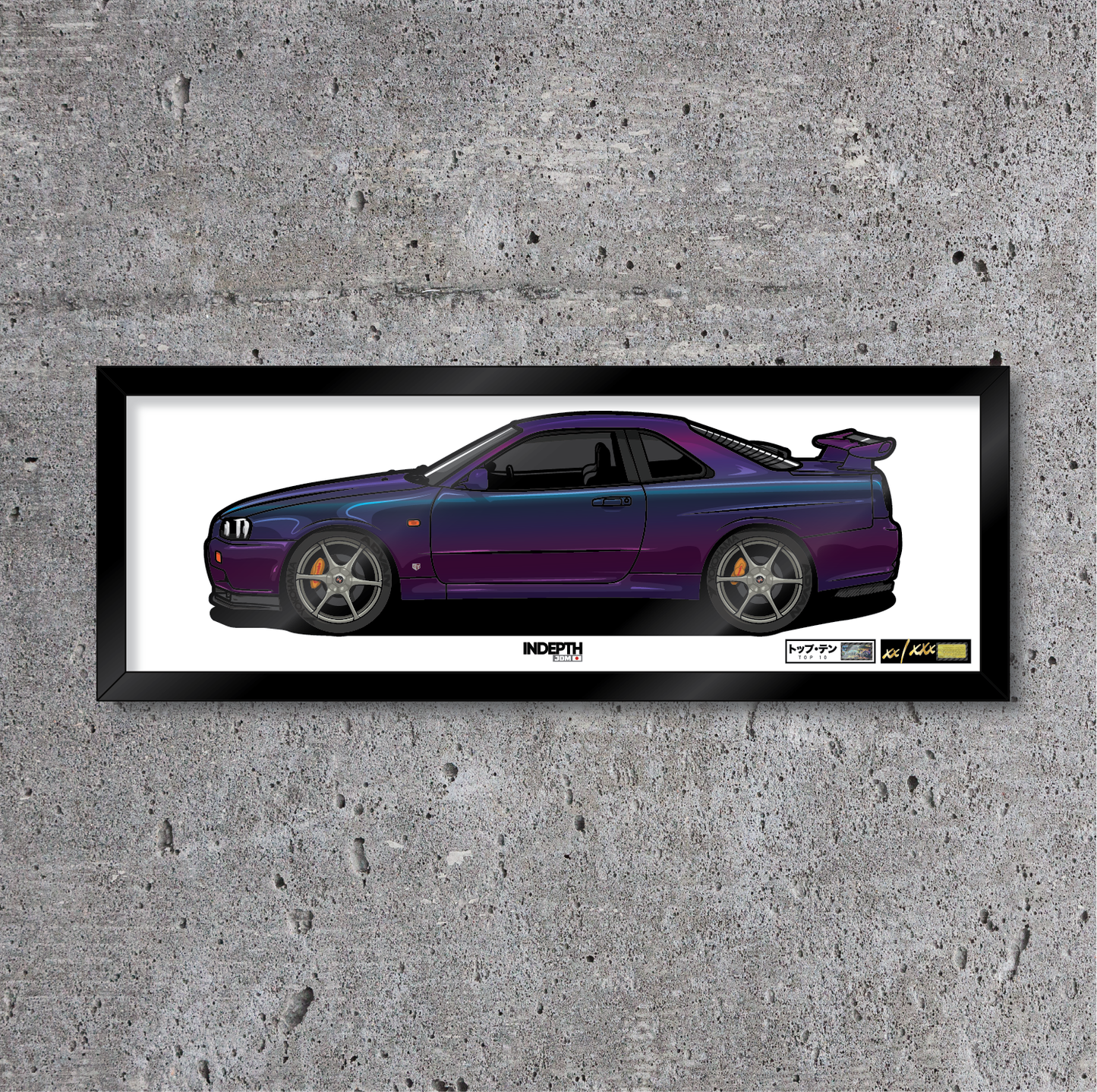 Nissan Skyline R34 GT-R - Midnight Purple 2 - Top 10