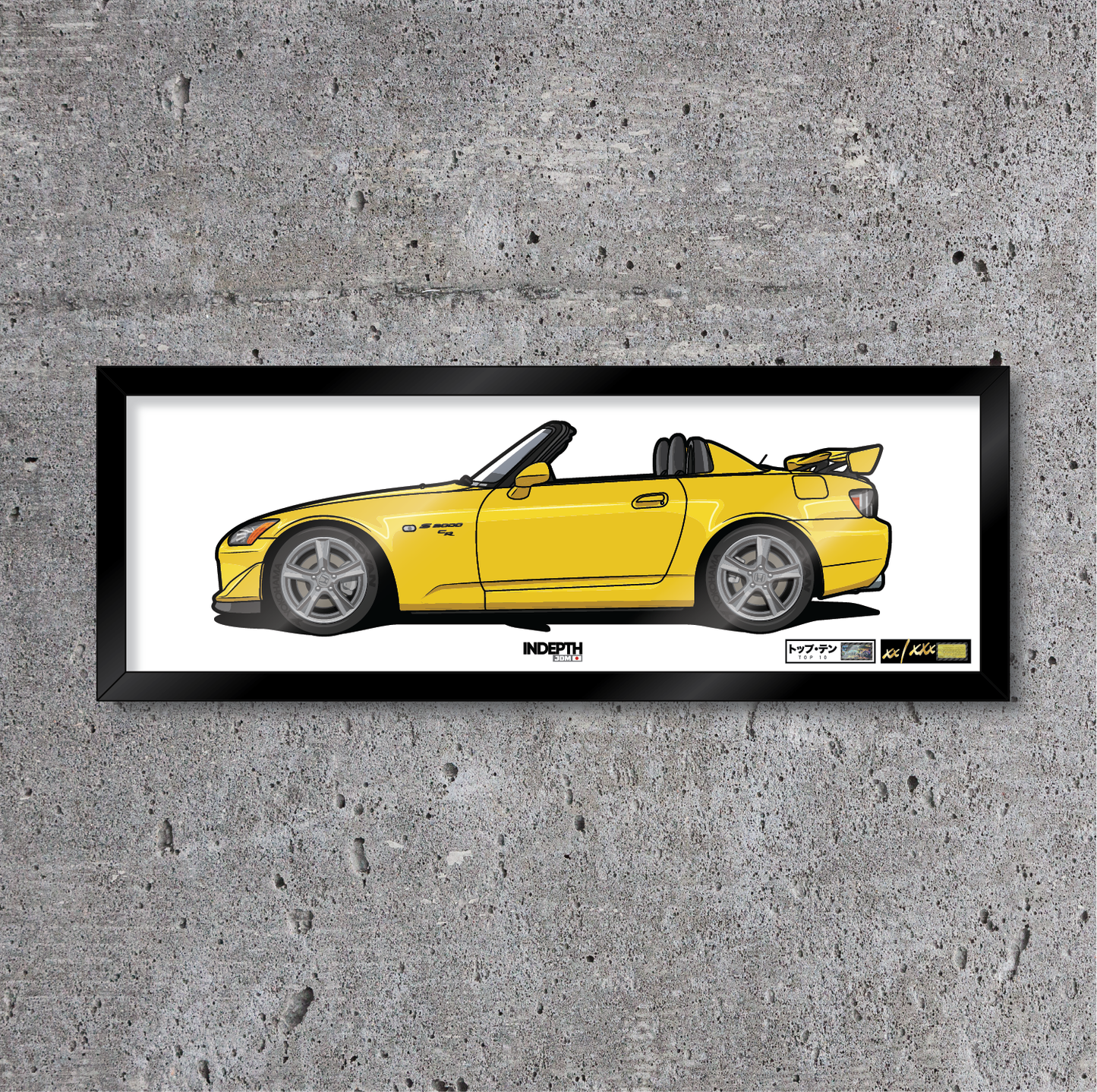 Honda S2000 CR Rio Yellow Pearl - Top 10