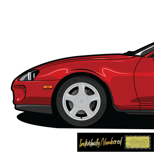 Toyota MK4 Supra - Renaissance Red