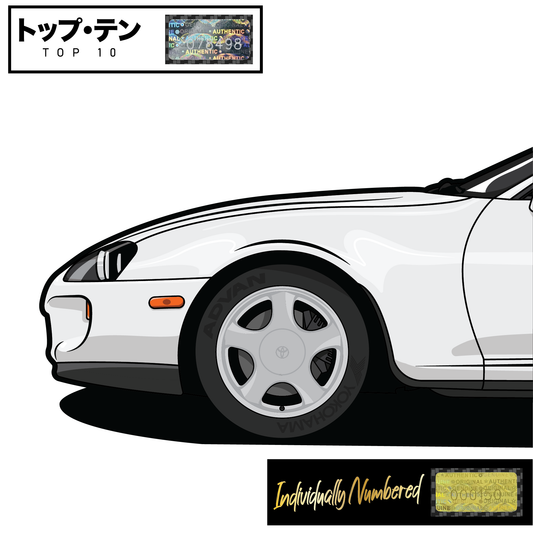 Toyota MK4 Supra - Super White - Top 10