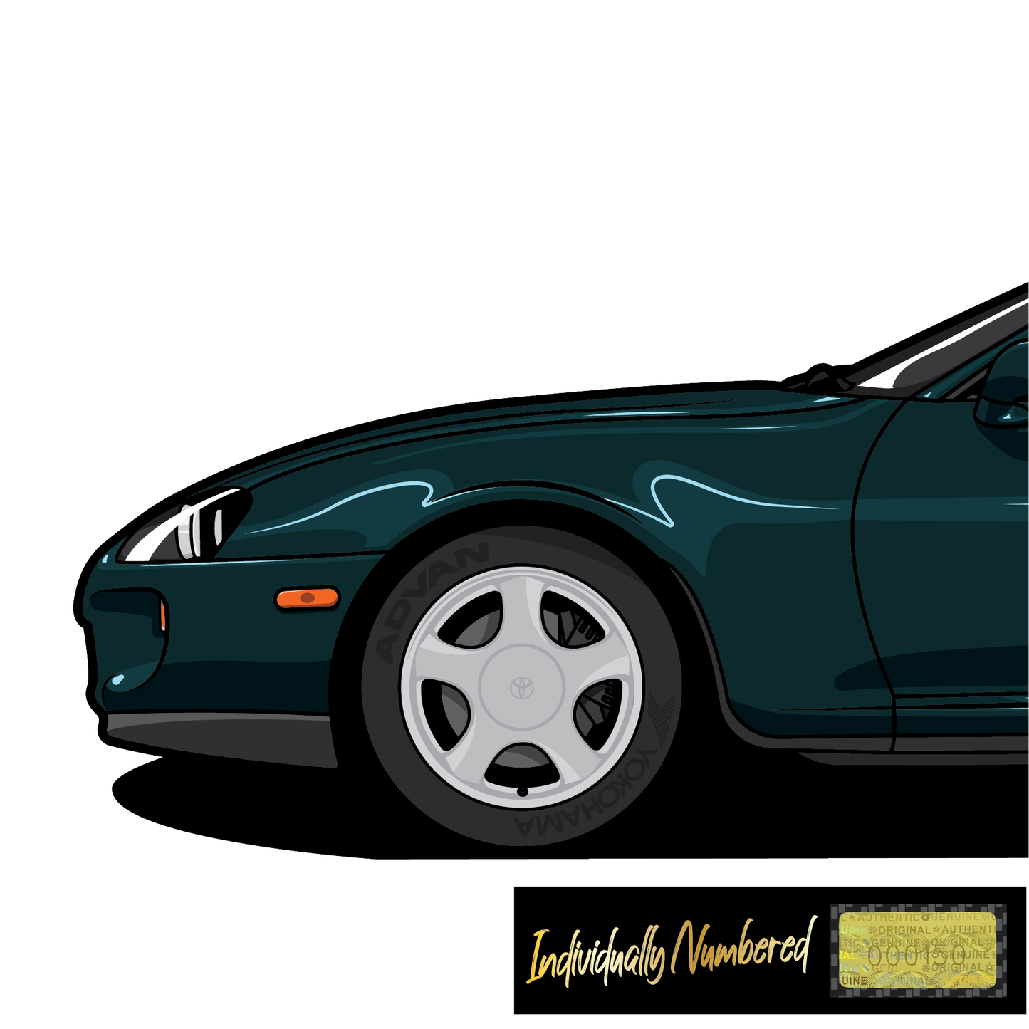 Toyota MK4 Supra - Baltic Blue Metallic